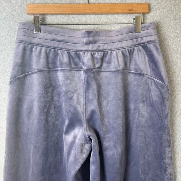 NWT Lululemon Scuba Wide Leg Pants Mid-Rise Velvet Nightfall Large Athleisure - Picture 9 of 15
